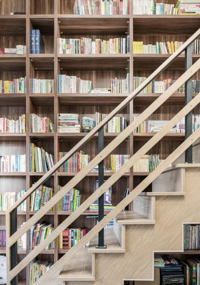 120平大四居日式混搭复式家-7