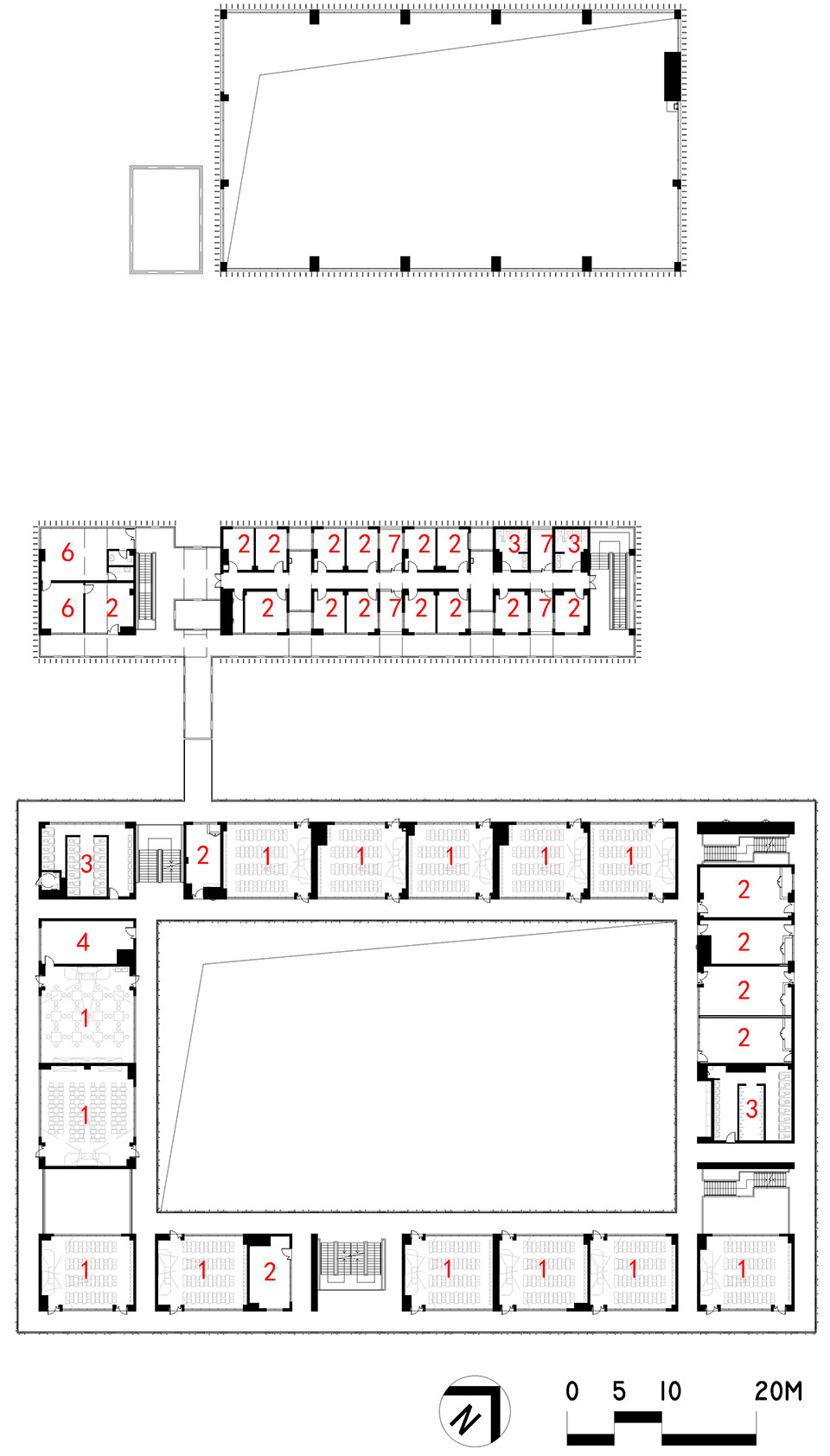 崧淀路中学校园,上海 / 致正建筑工作室-53