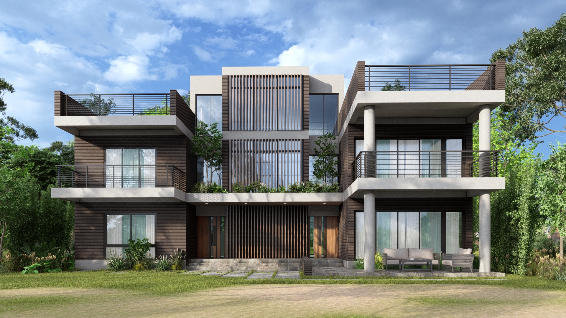 复式房屋设计丨Khetro Sthapati-3