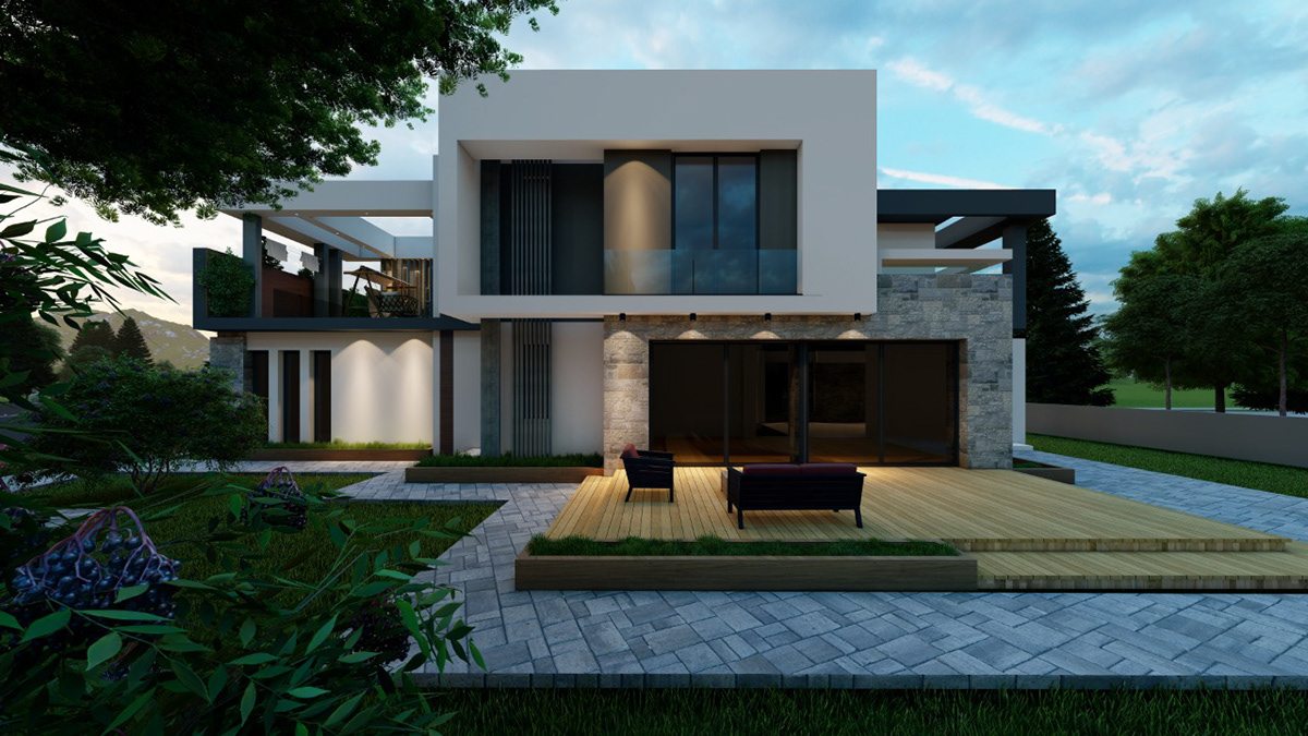 尼科西亚现代别墅设计丨塞浦路斯尼科西亚-6