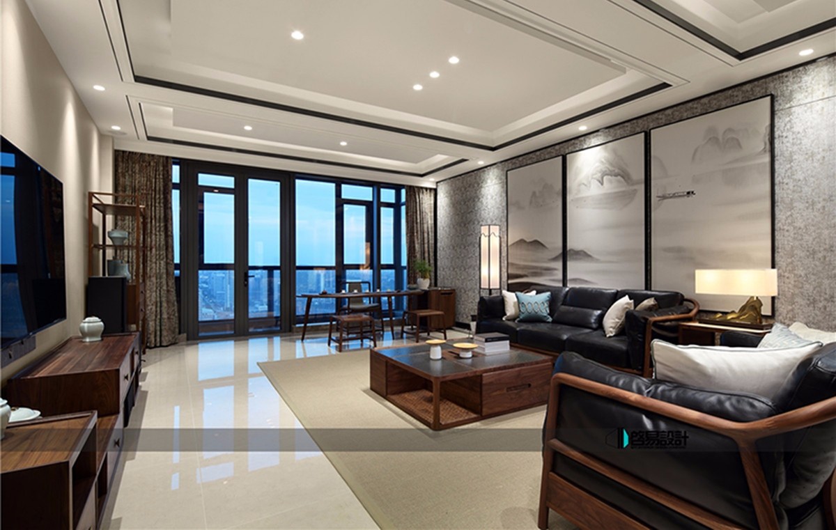 南京德基•世界贸易中心 | 静谧东方美学寓所-9