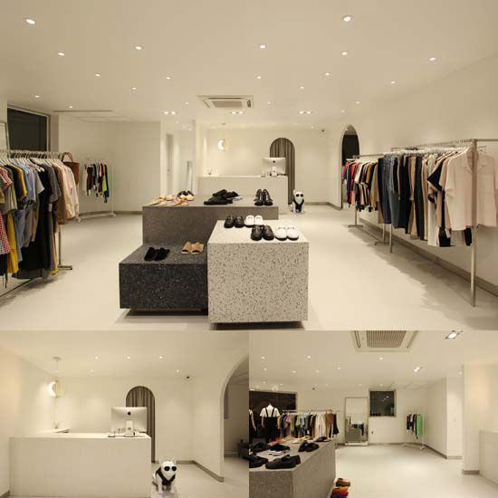 极简现代风，首尔 Enclave 服装店设计-1