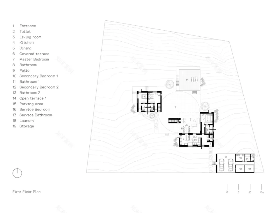 墨西哥夯土材料度假屋丨墨西哥PPAA建筑事务所-26
