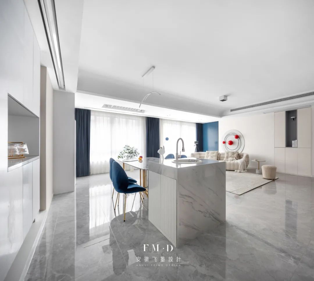 轻奢法式 · 合肥文一豪门金地住宅设计丨中国合肥丨安徽飞墨设计-21