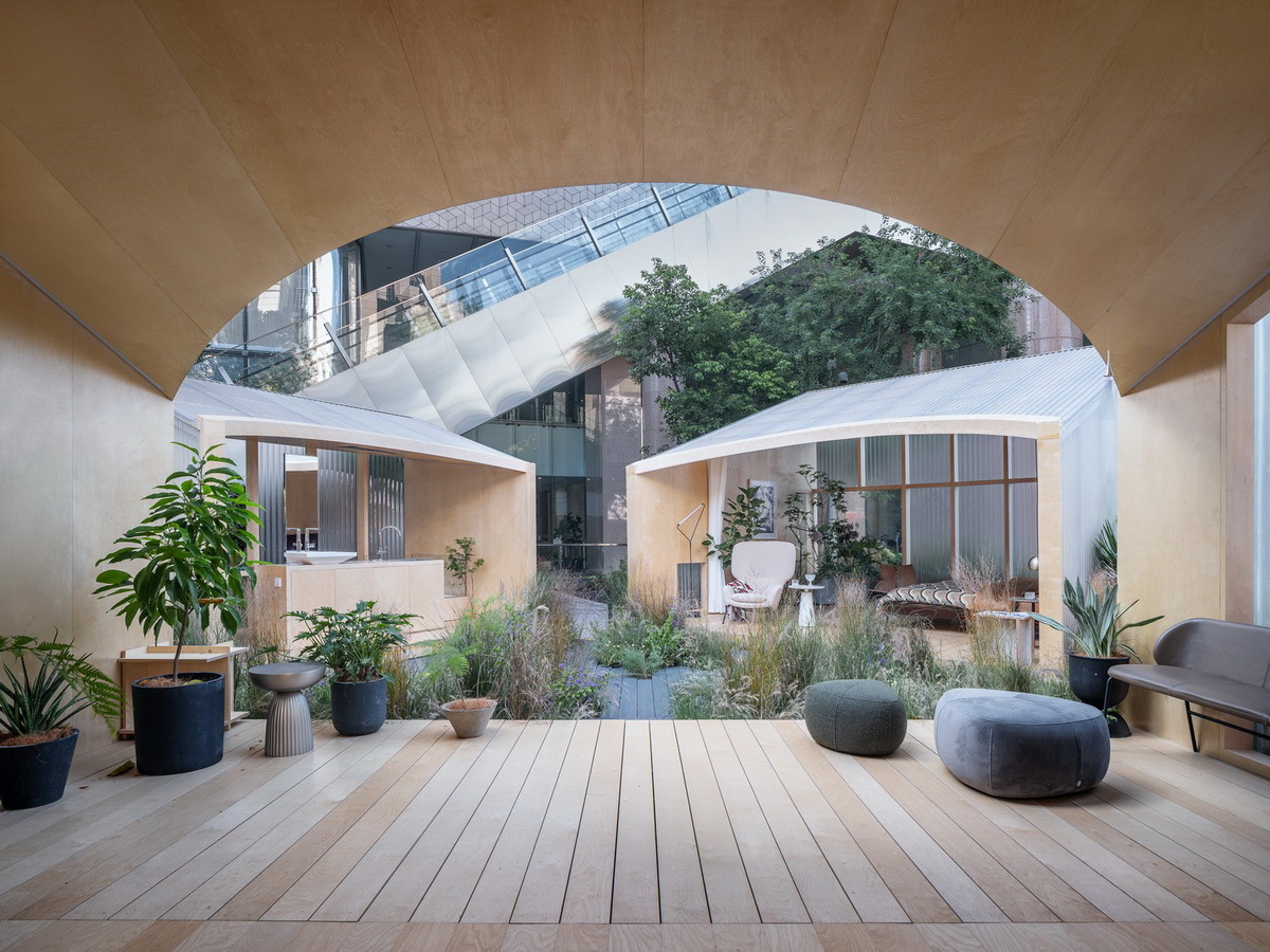 间园 · 闹市中的空间装置丨中国上海丨间筑设计-39