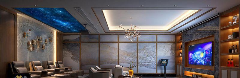 东莞高尔夫别墅新中式设计-14