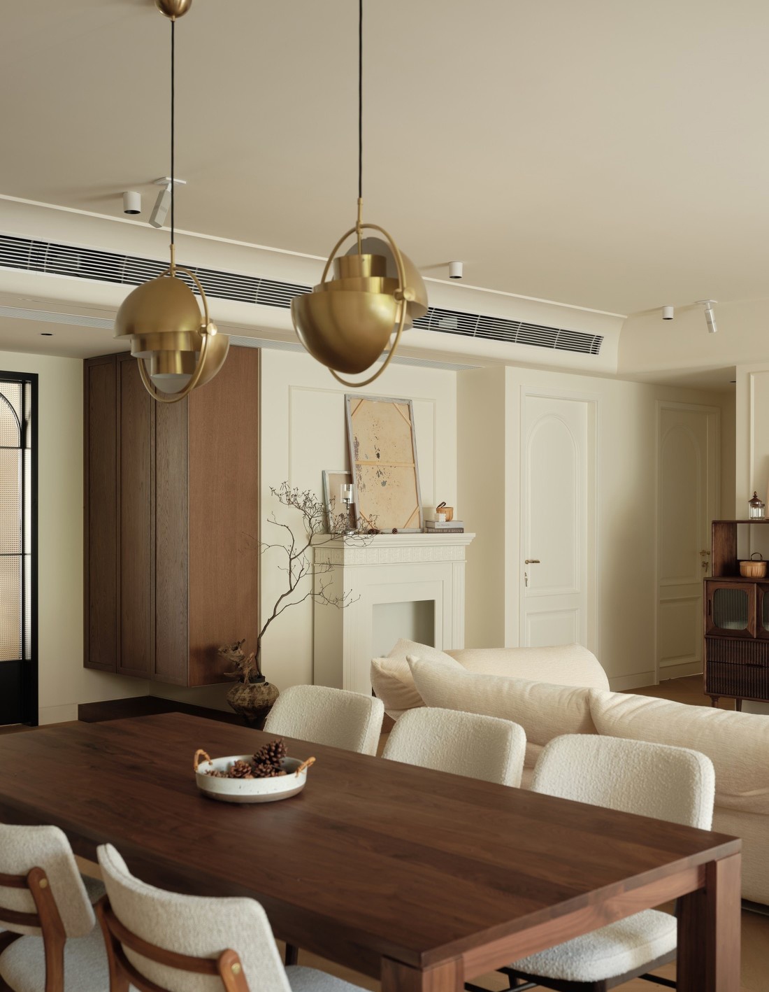 177㎡大平层高级感装修法式中古丨启物空间设计-34