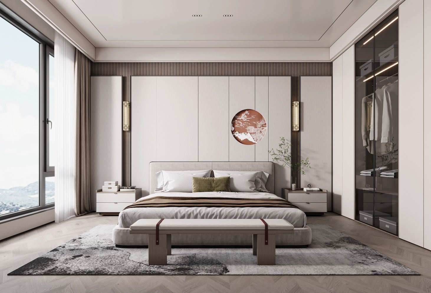 尚书苑刘总复式楼新中式风格设计丨中国湖北-12