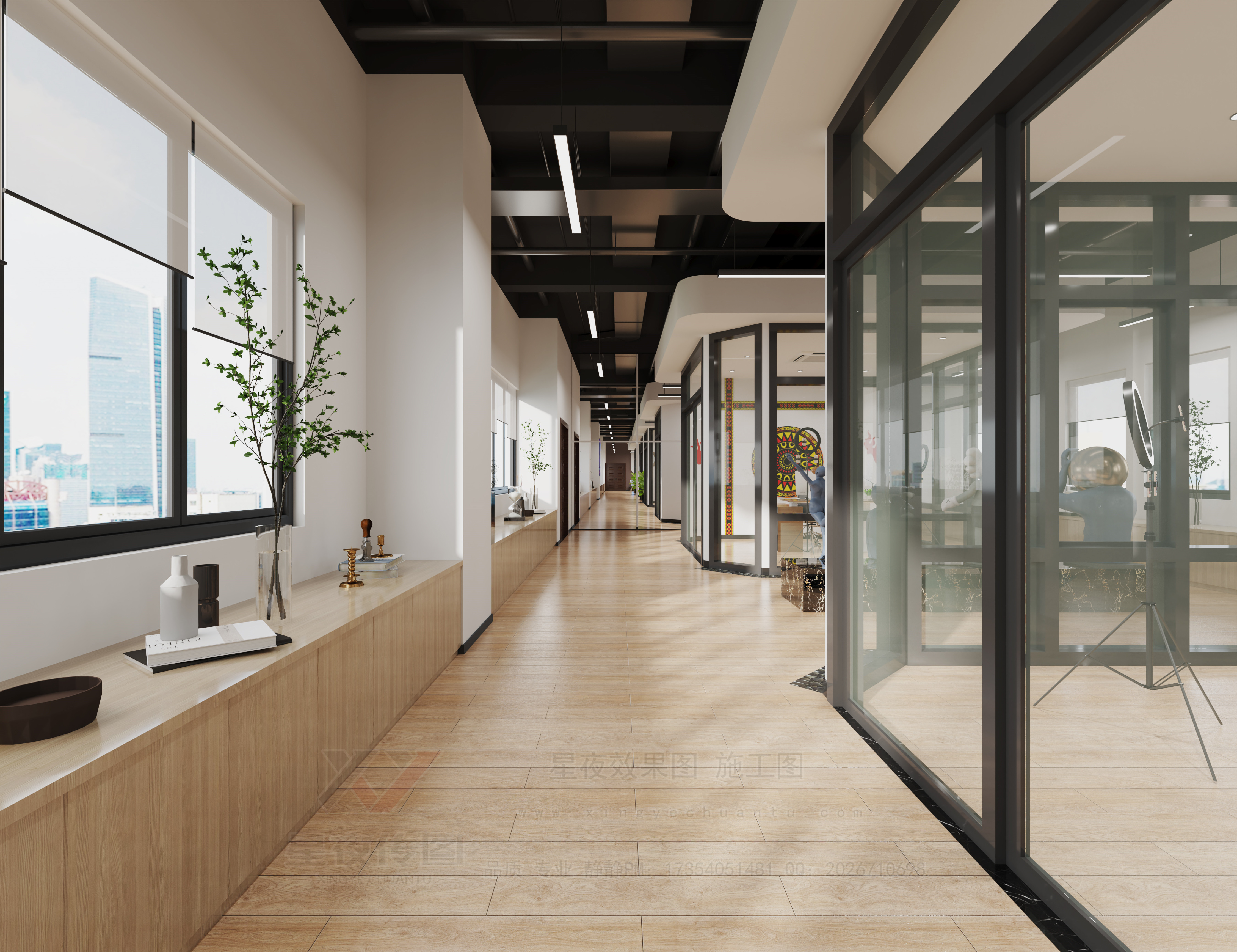 工装|办公室—直播间-5