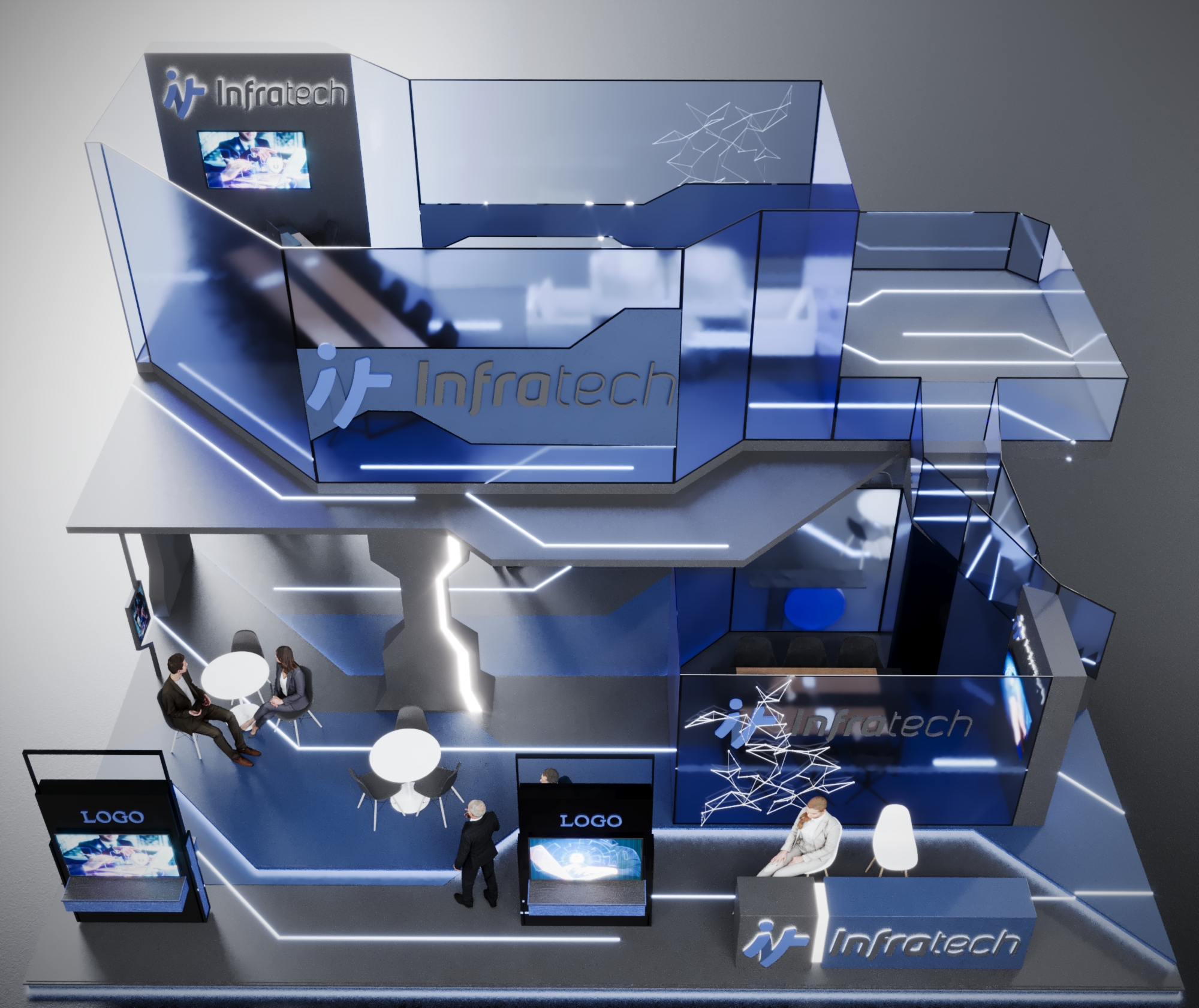 InfraTech Booth (Blackhat MEA EXPO KSA Saudi Arabia)-6