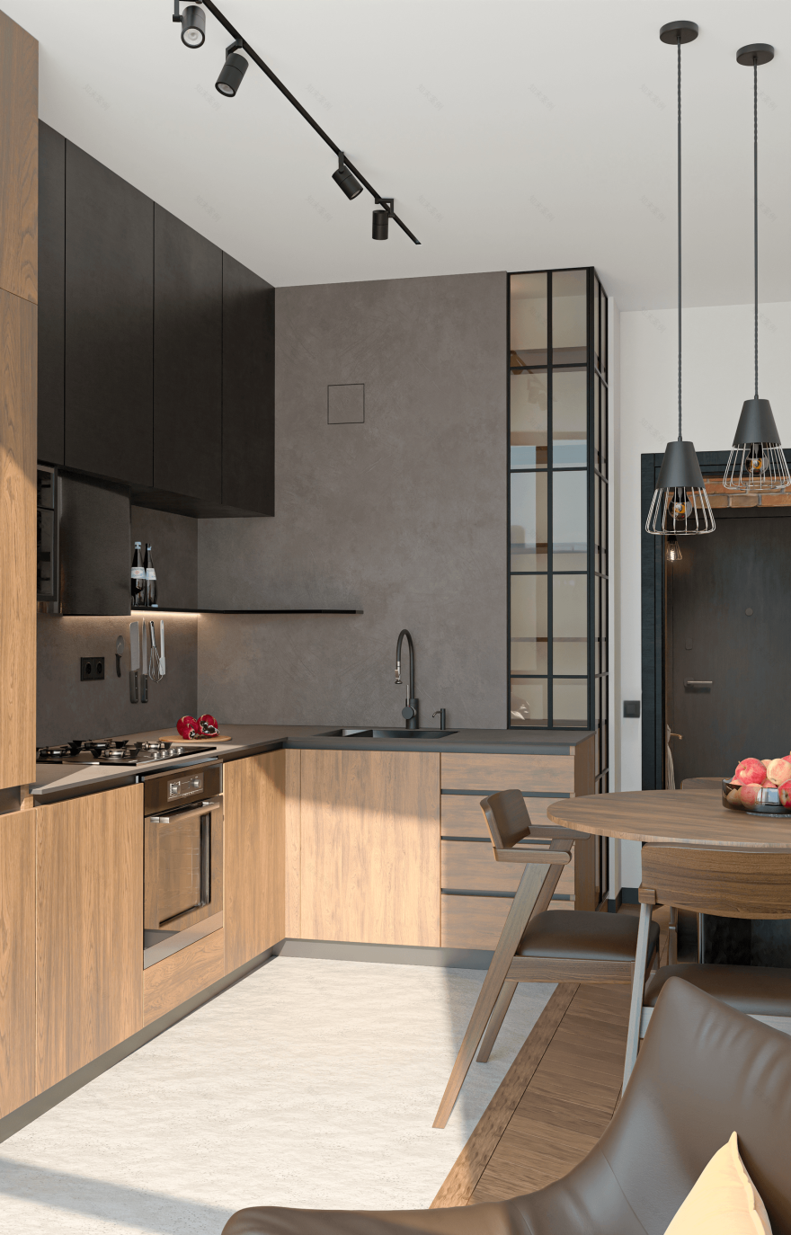 阁楼公寓丨乌克兰丨Dmytro Drofiak-31