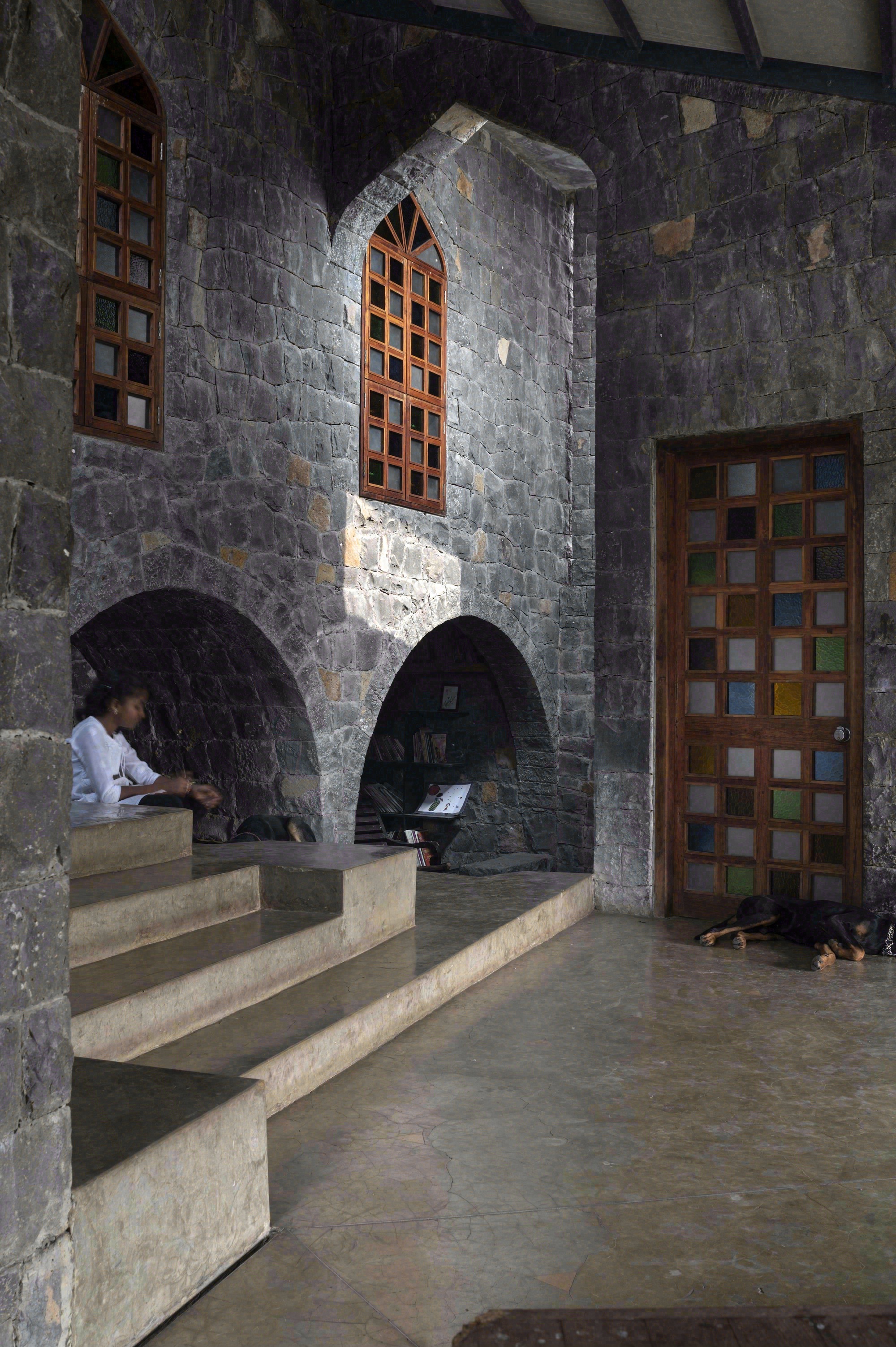 帕德维阳台屋丨印度丨PMA madhushala-27