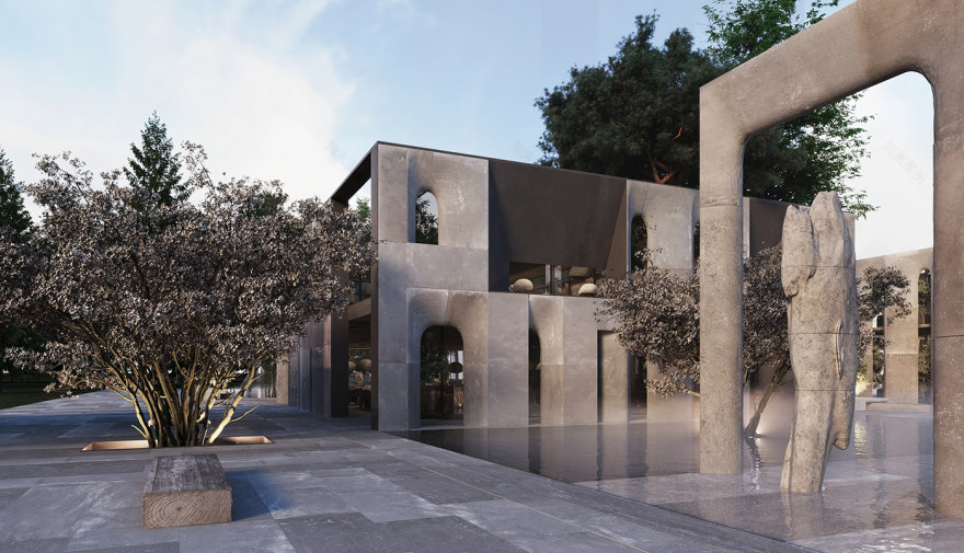 Sergey Makhno Architects 马赫诺乡村度假酒店概念方案-23