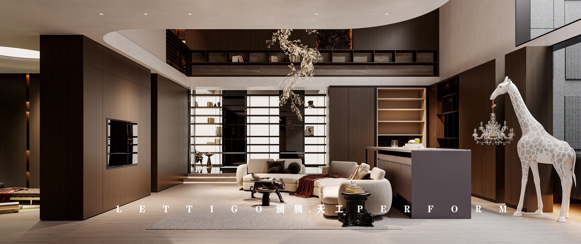 简约意式别墅大宅，生活本该如此精致-0