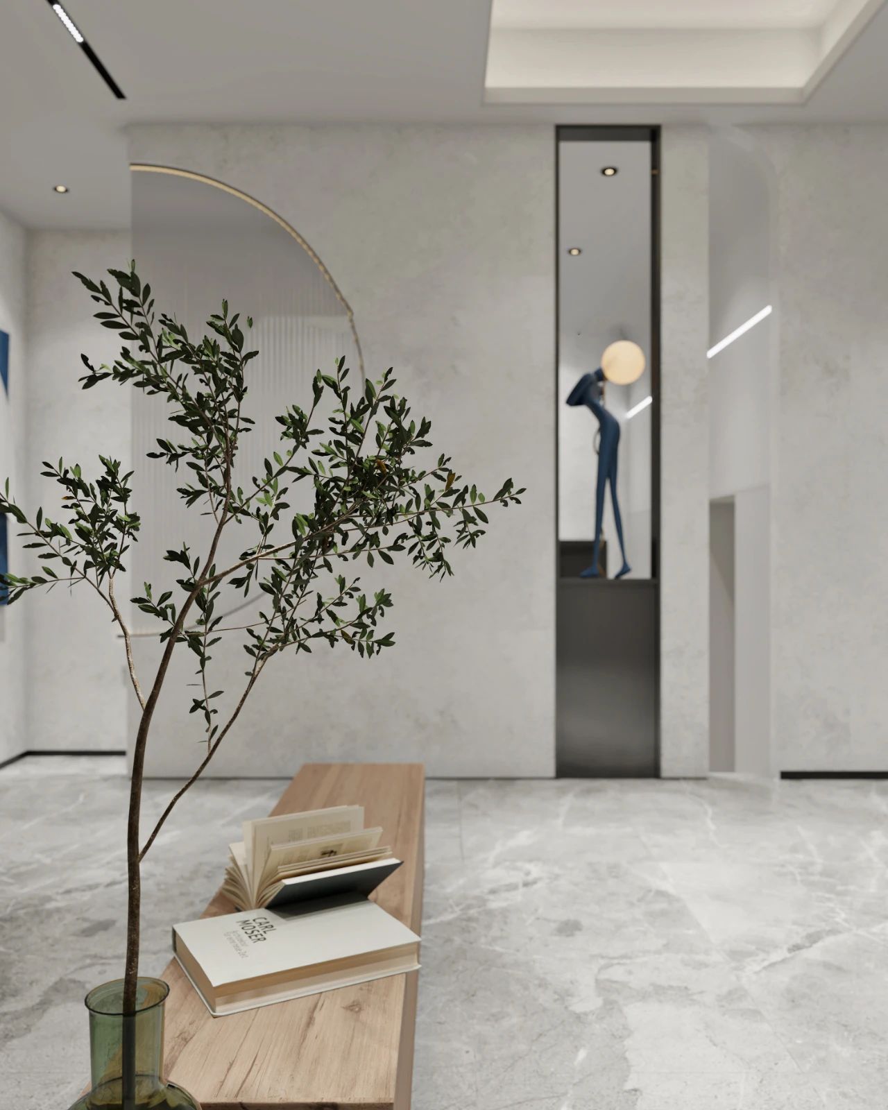 现代简约风格别墅-7