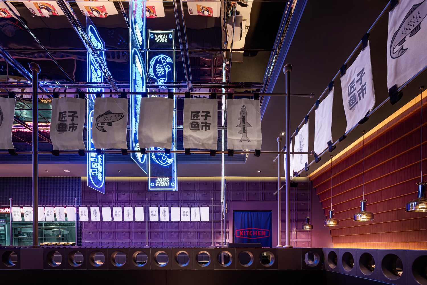 匠子烤鱼品牌空间设计丨艺鼎装饰设计-30