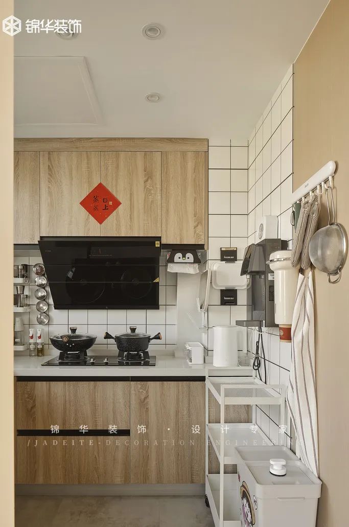 现代原木风家居设计丨锦华装饰-34