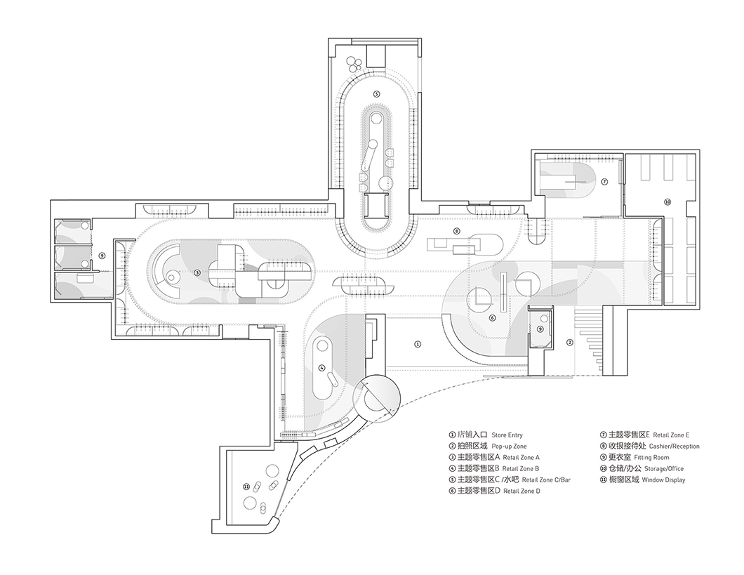 时尚品牌店设计大赏 | ON/OFF、BIBILEE、AND.G 概念店-27