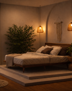 Biophilic Wellness Hotel – Interior Design Concept