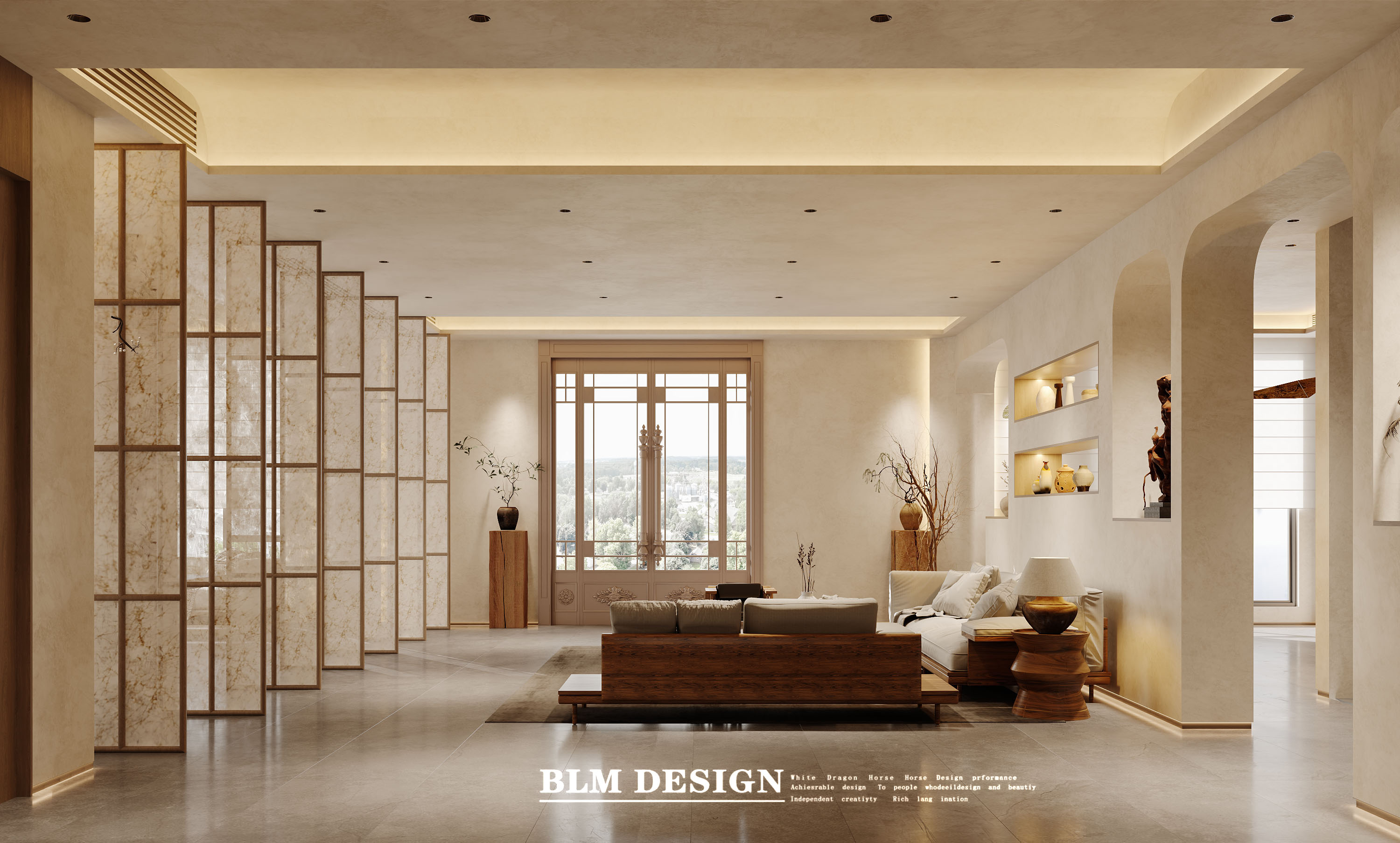 会所设计丨白龙马效果图-7