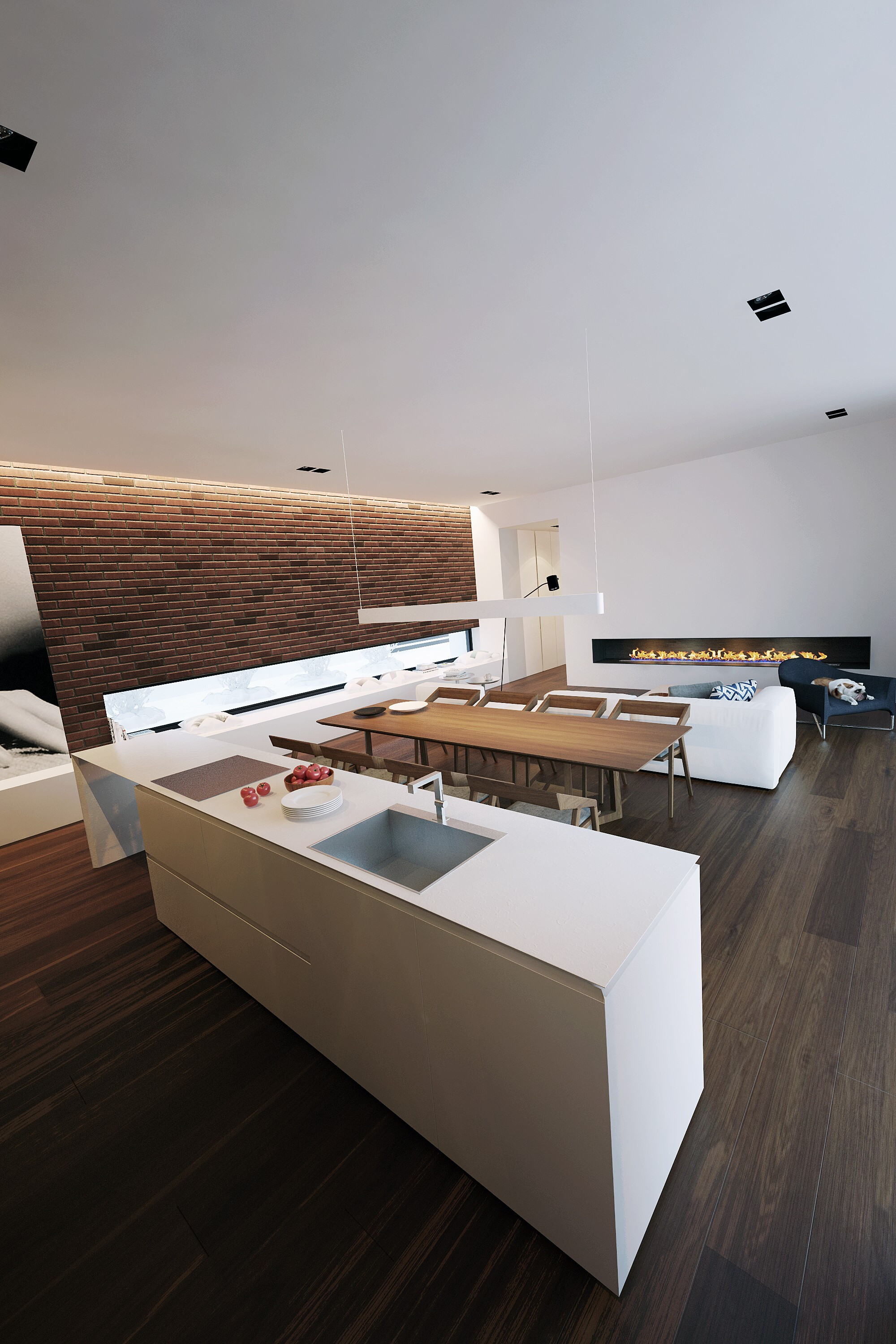 线形建筑事务所打造的简约度假屋-19