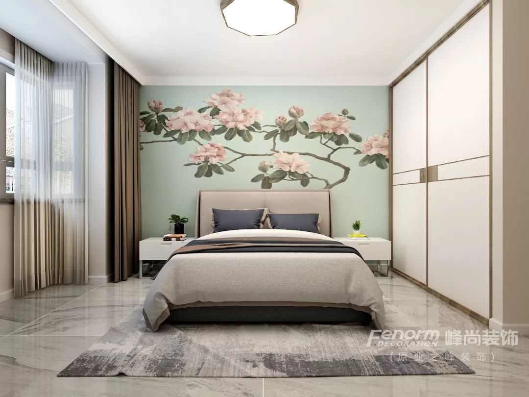 84㎡旧房翻新变 120㎡现代风,峰尚装饰王中英案例赏析-70