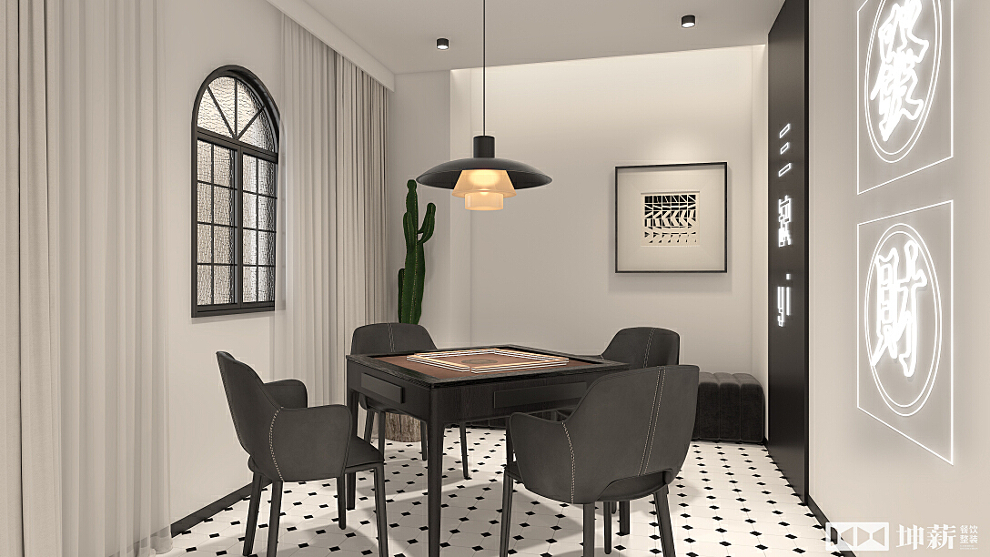 ZZ CLUB 台球室丨中国北京丨坤薪整装-27