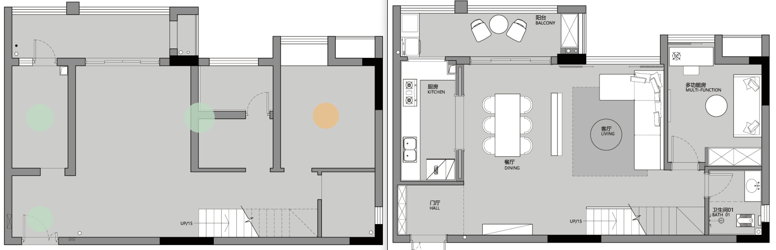 跃层空间,成长型家居设计-10