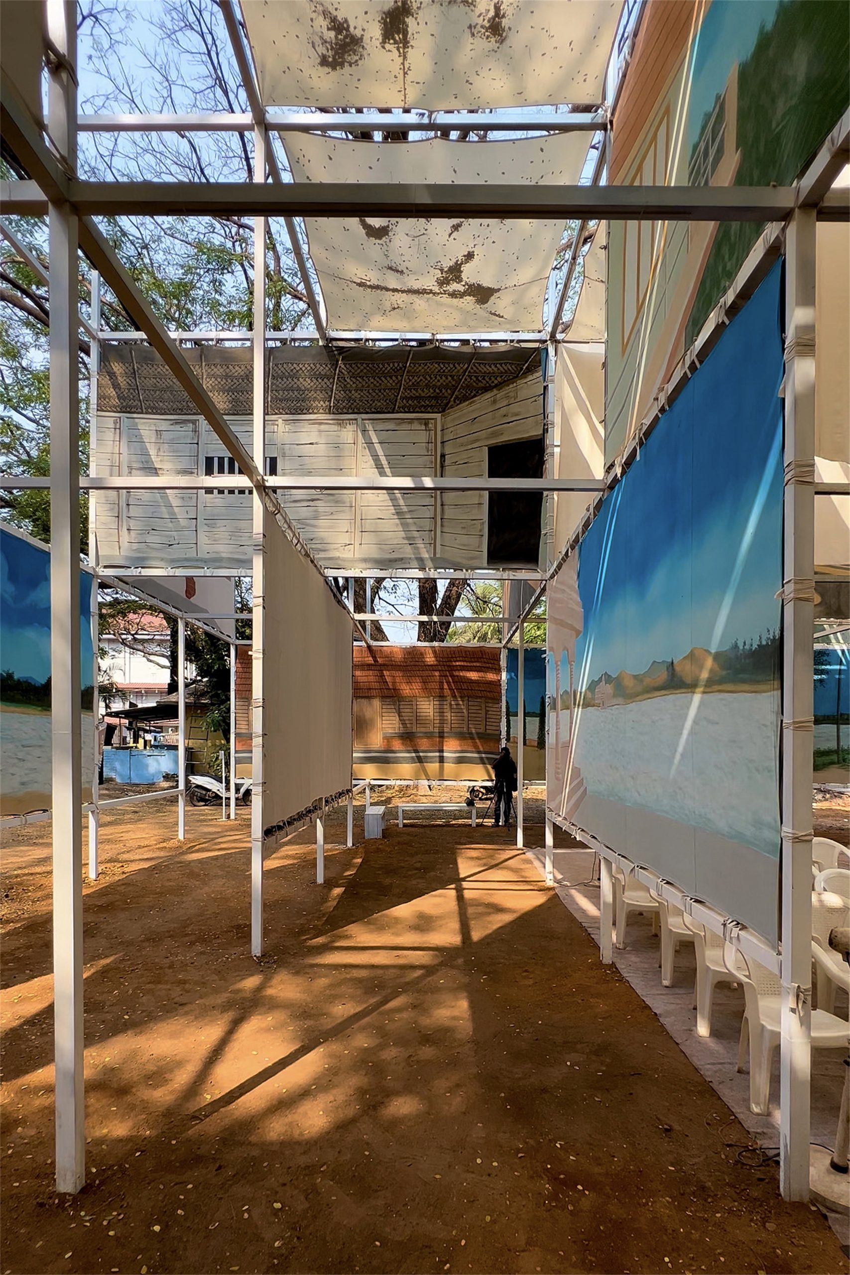 幕后 · 2023 ITFOK 临时展馆丨印度丨LIJO.RENY.architects-30