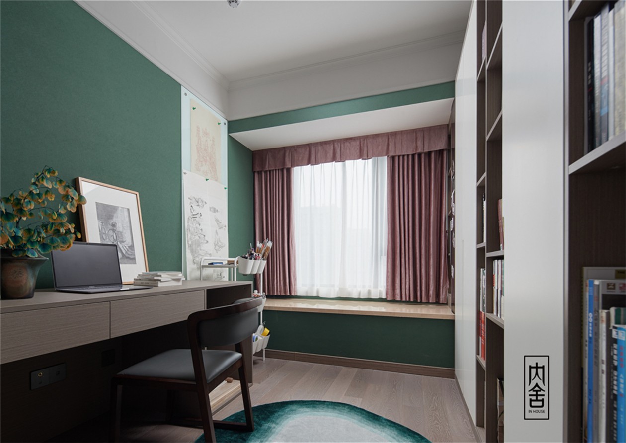 灰色调与橙色的碰撞,打造静谧优雅家居空间-40