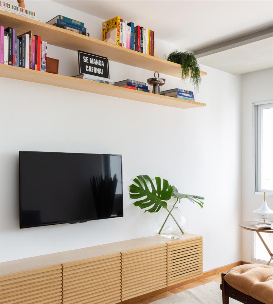 简约艺术风巴西公寓设计-5