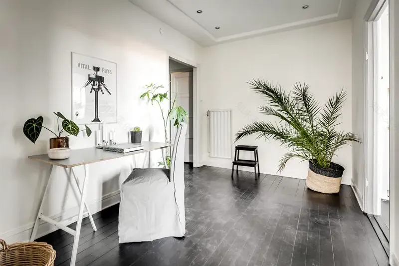 自然元素装点的瑞典城市公寓-13