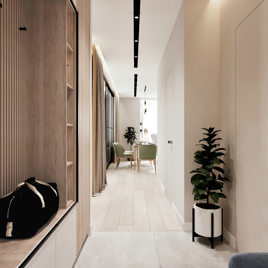 90平 现代简约，功能合理！-3