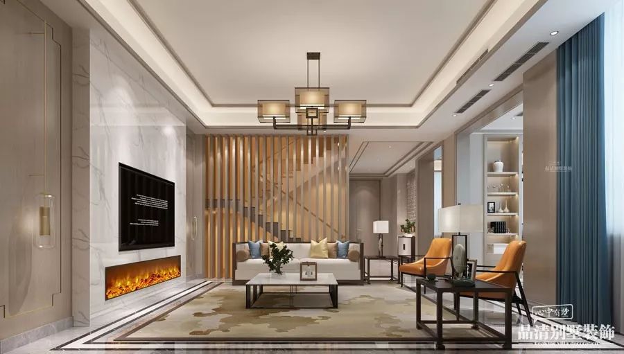 复地源墅新中式设计 | 传统与现代的完美融合-16