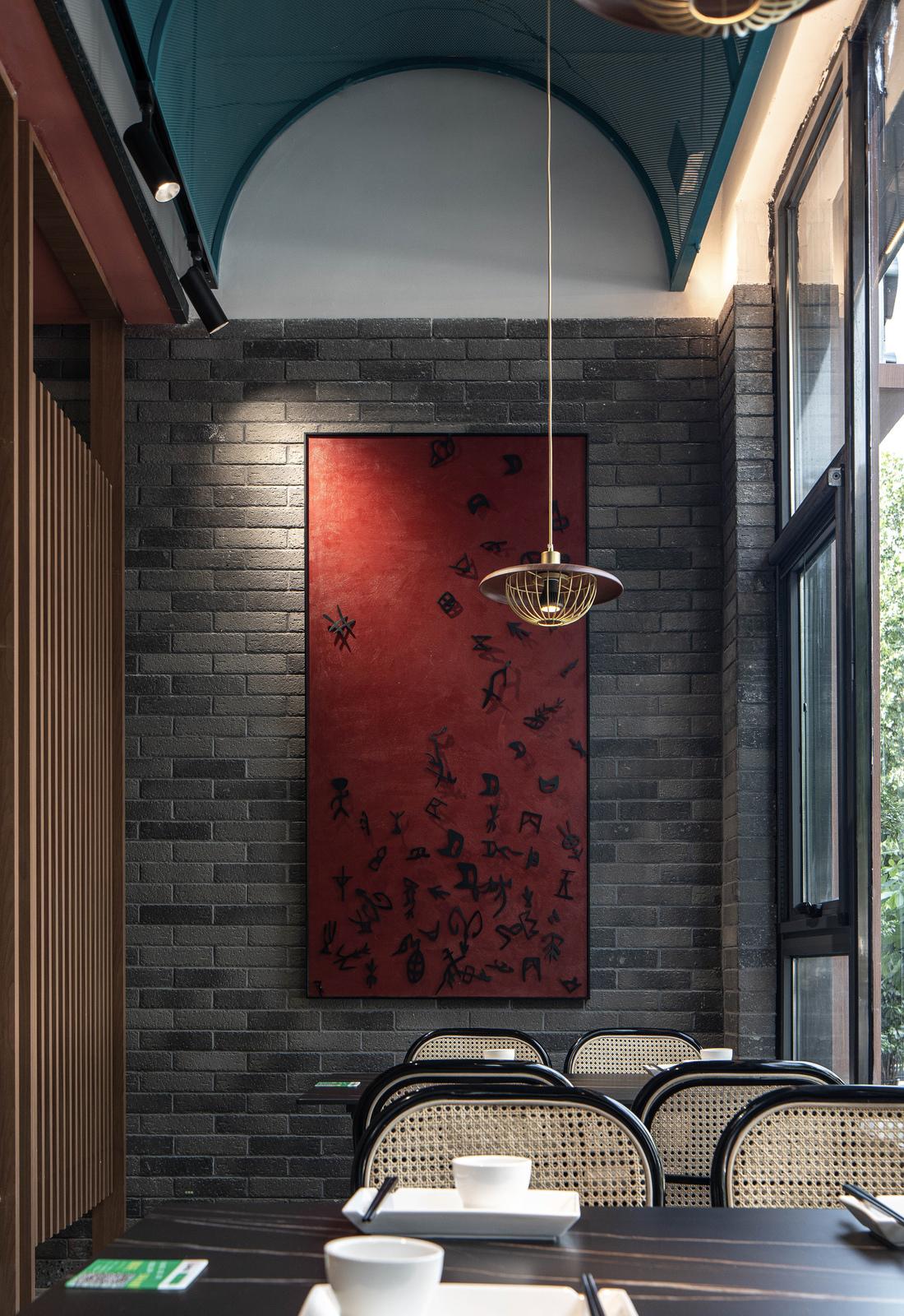 叁拾伍丨快餐店丨丰源烩面--餐饮店面设计-2