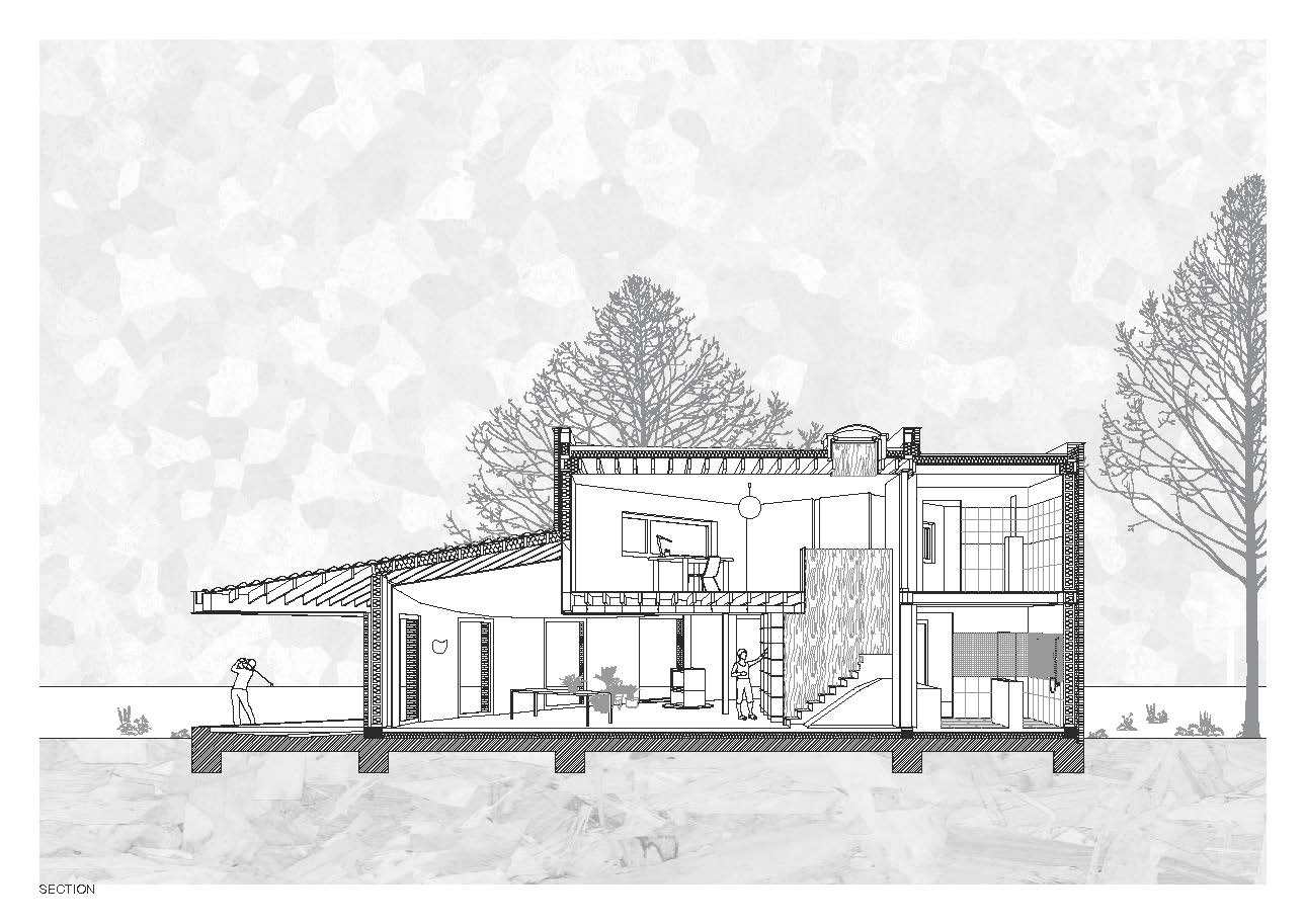 三角之家——灵动空间与自然的和谐共舞-42