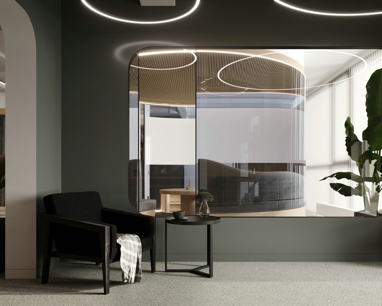 735㎡简约风办公空间设计-3