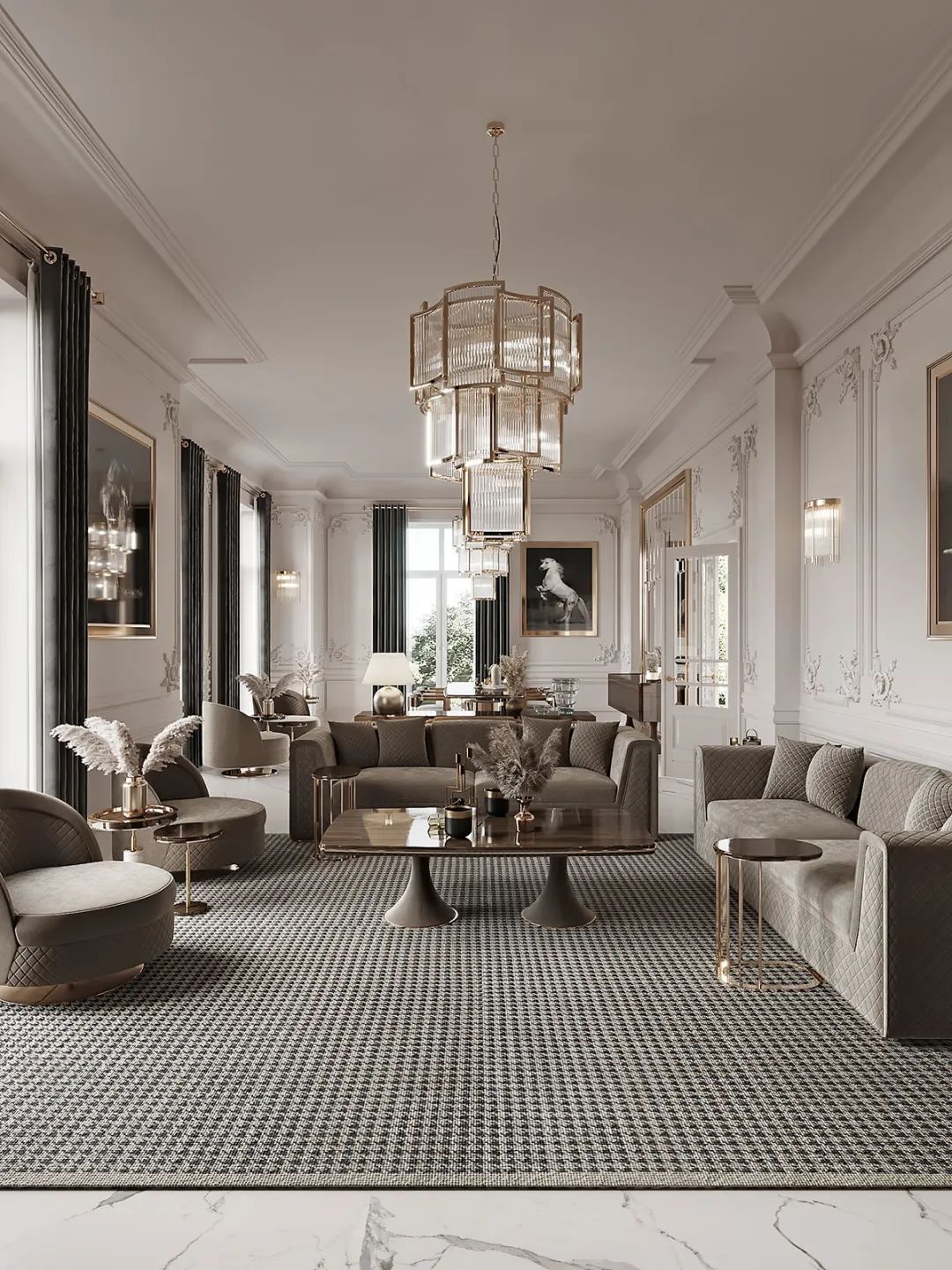 别墅豪宅 室内设计丨阿曼丨ZEBRANO,Buro One-27