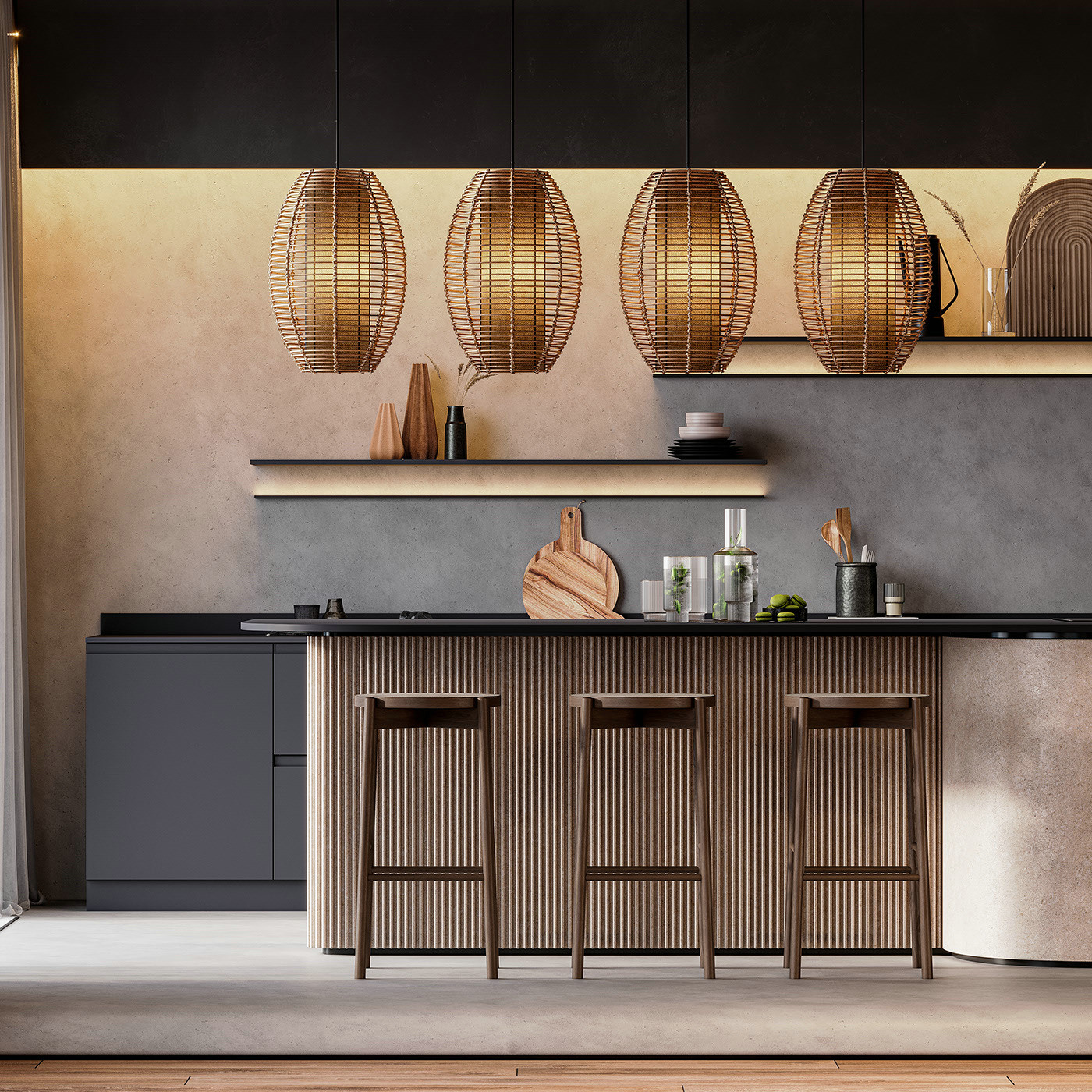 暖色系空间设计 温馨极了！-9