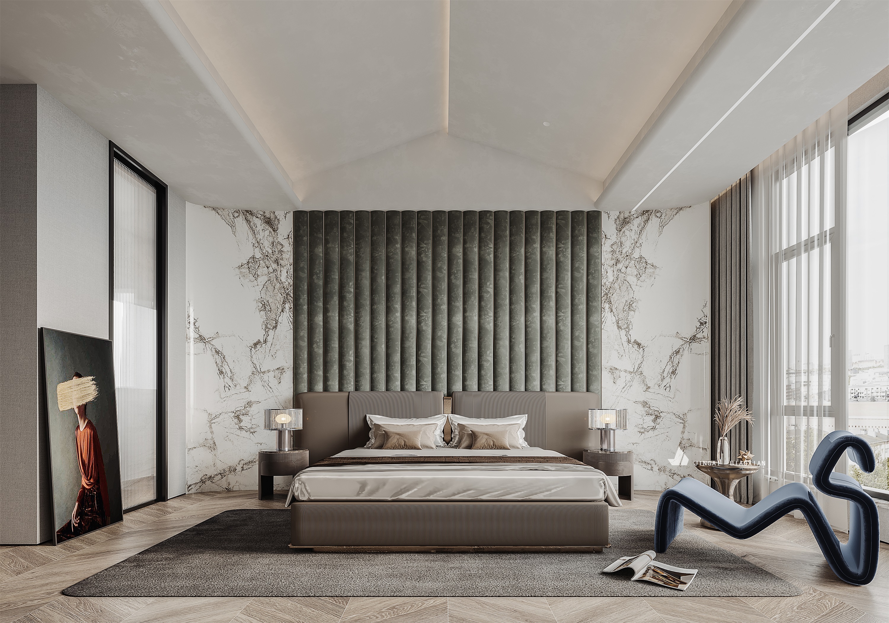 2021 年最新室内设计渲染作品-6