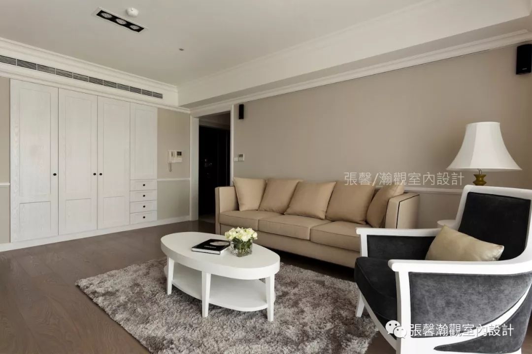 不方正格局变身纯净美式空间-2