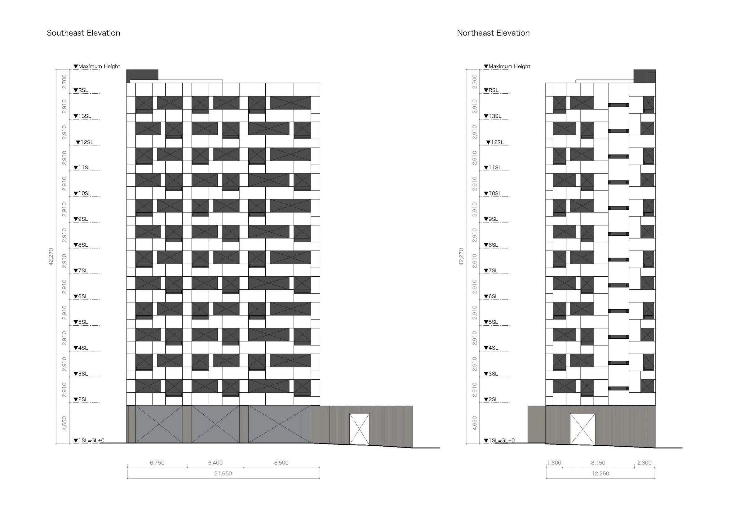 福冈的单色丨日本福冈丨SAKO Architects-29