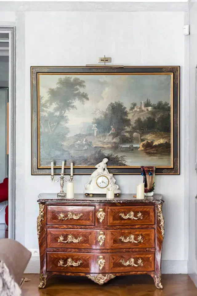 巴黎时尚公寓，古典与设计的完美融合-4