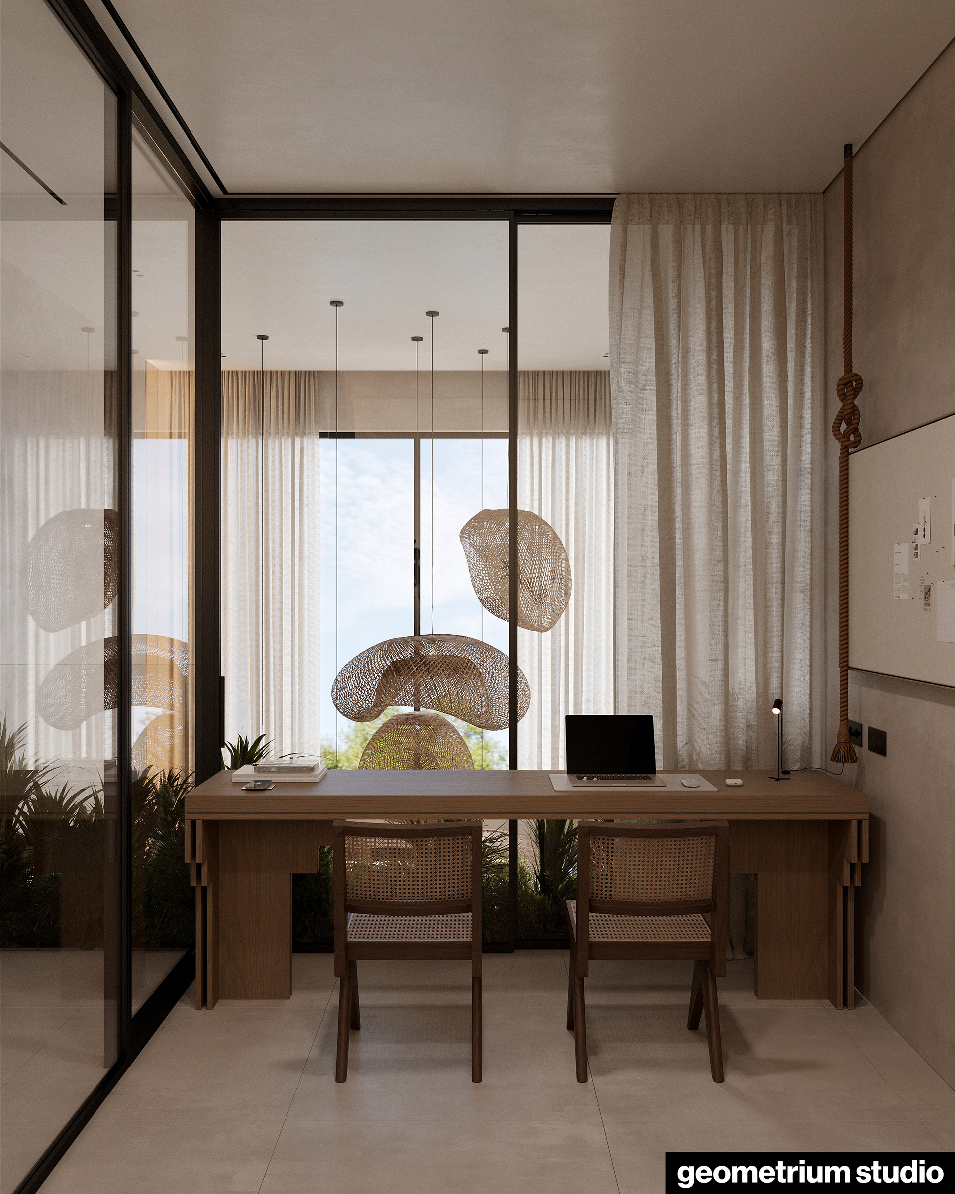 Townhouse 巴厘岛别墅丨印度尼西亚巴厘丨Julianna Rakhmanova与Geometrium团队-18