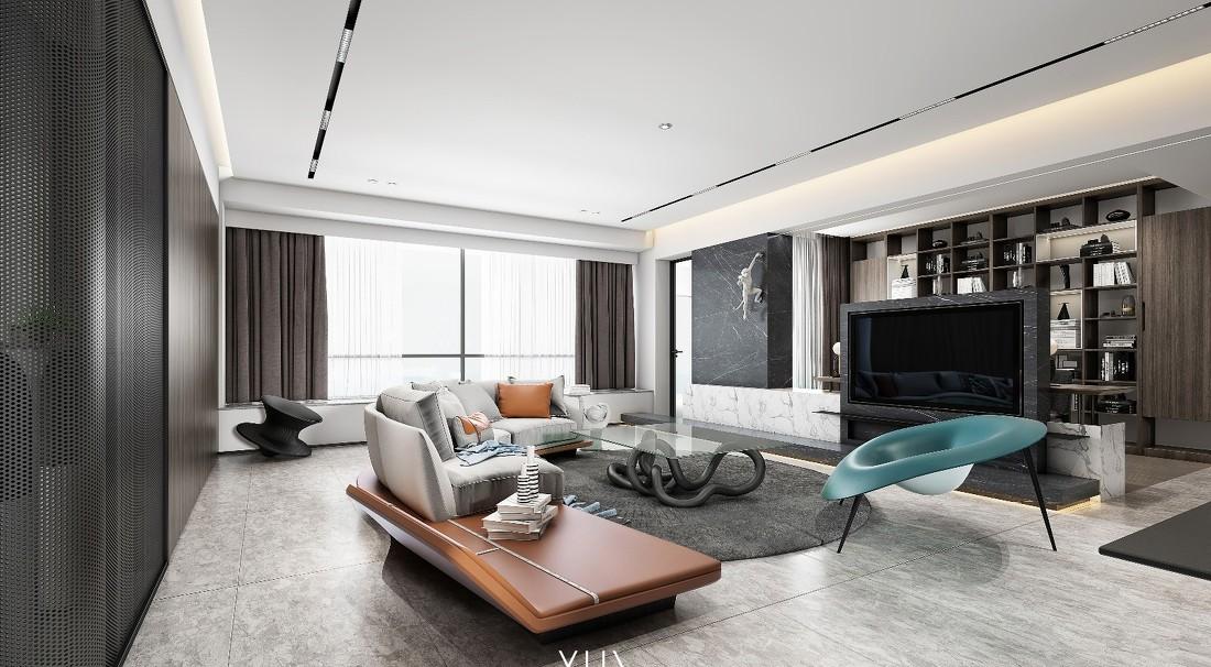 象合设计胡云辉打造现代休闲家居空间-0