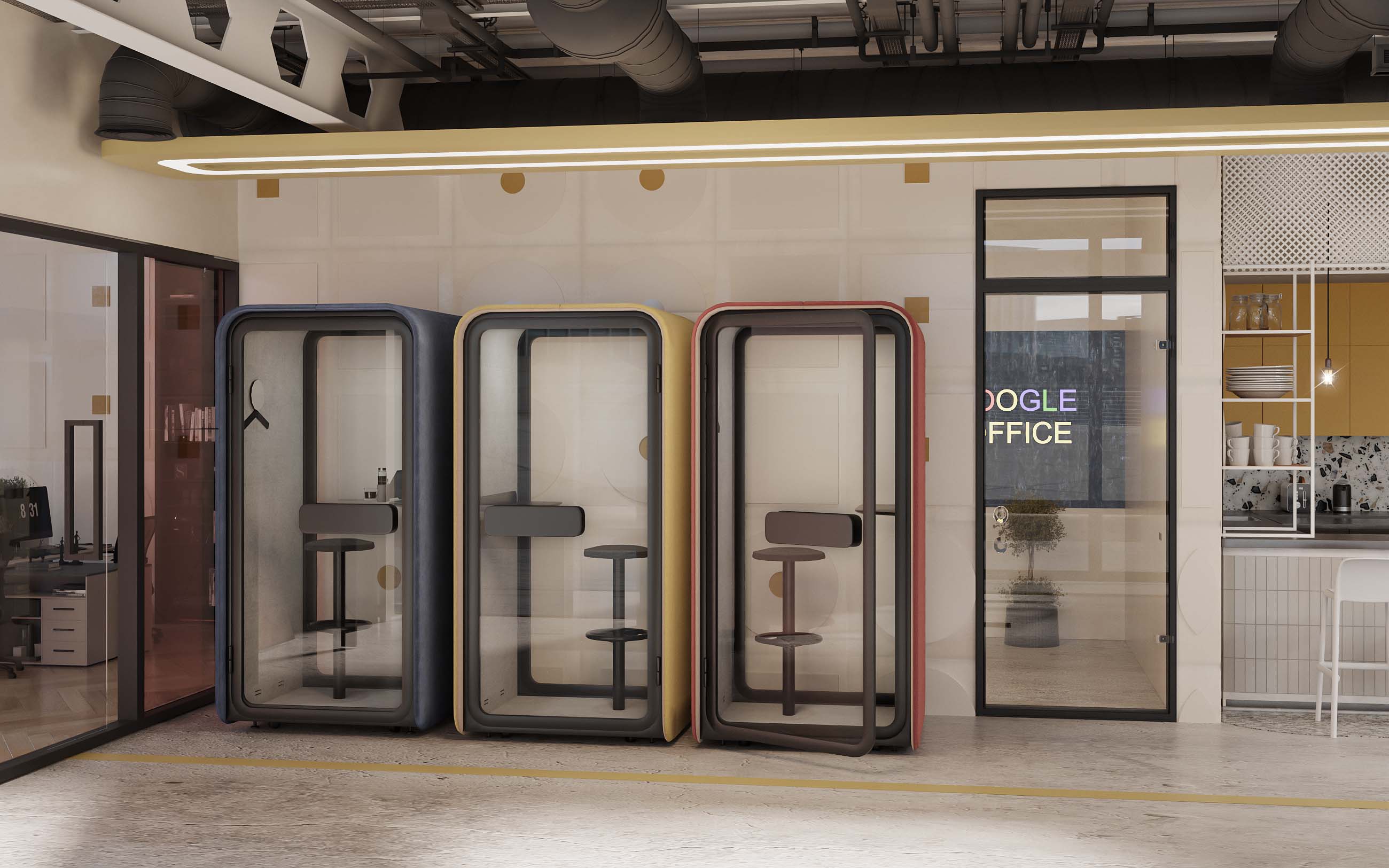 谷歌办公空间设计-22