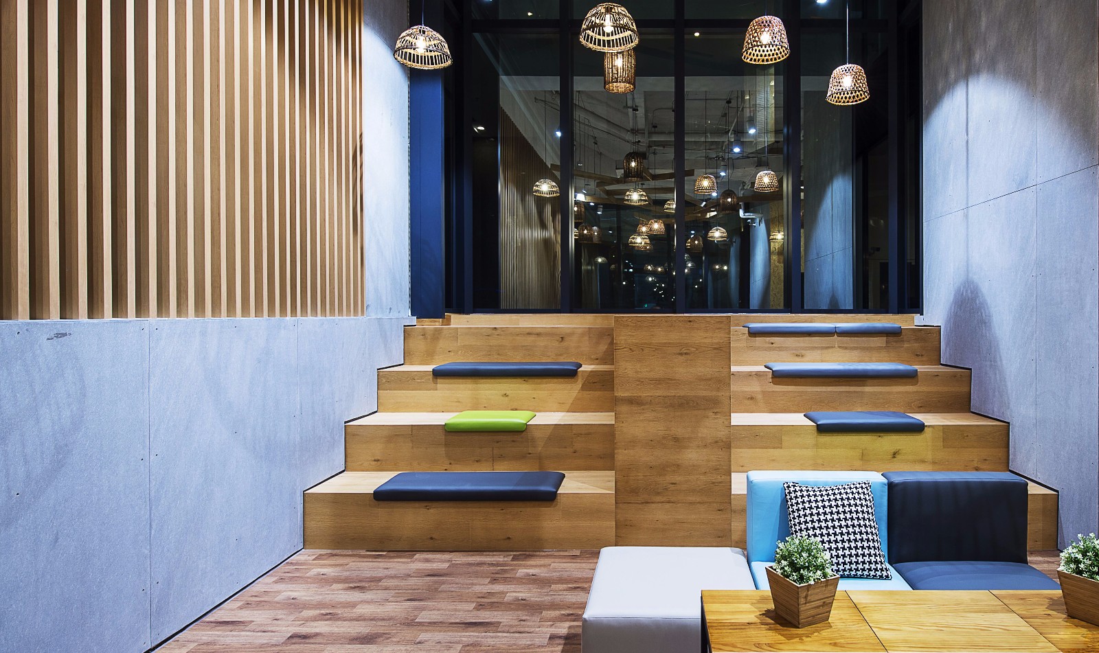 厦门湖里汇金大厦FUNWORK联合办公——丛林氧吧  VHD-13