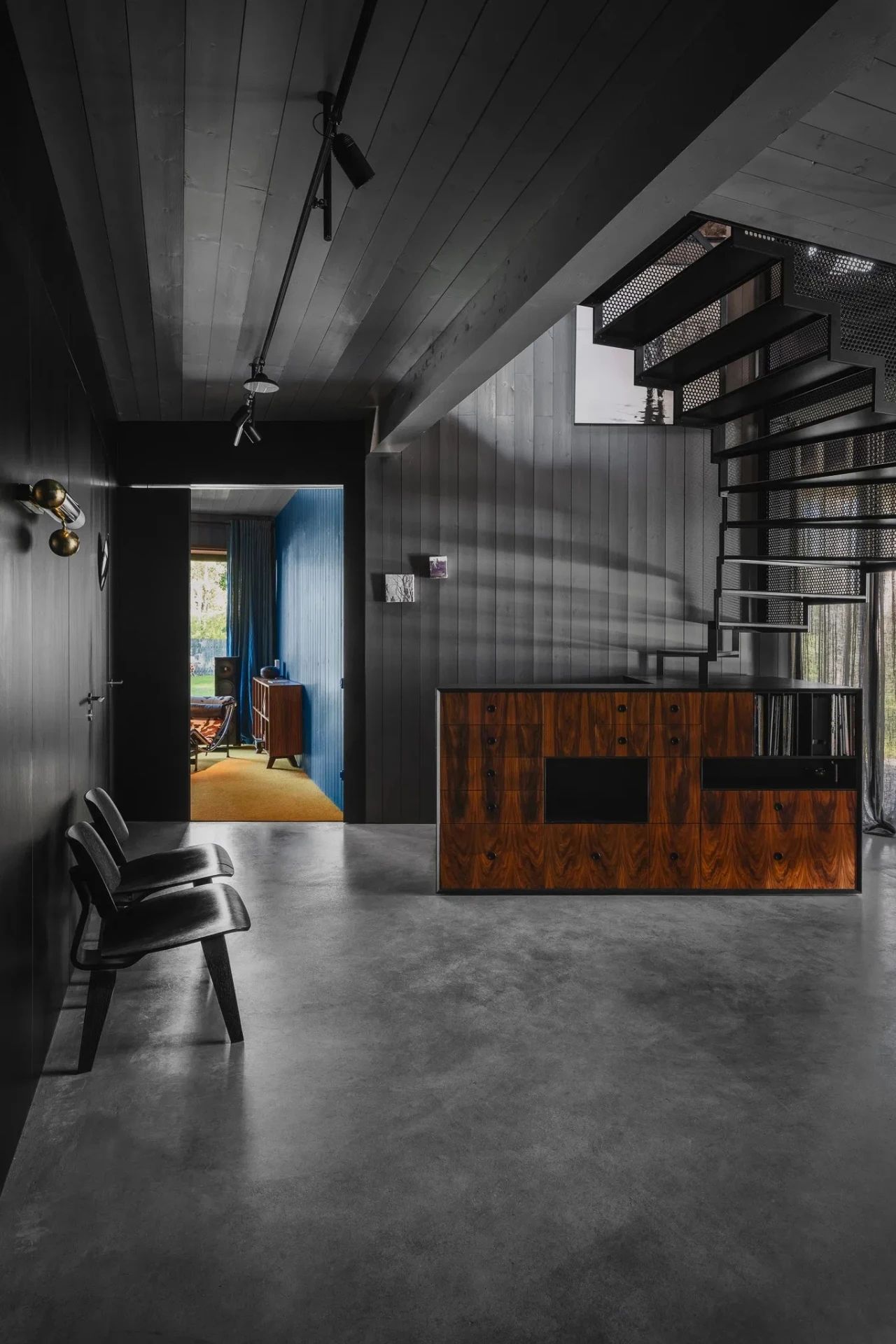 189m²黑色系别墅-24