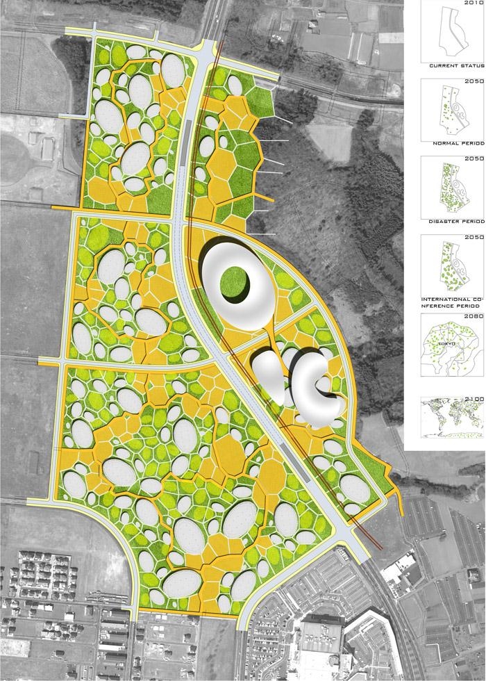 筑波大学附属国际医疗及护理中心概念设计丨马千程(Qiancheng Ma)-15