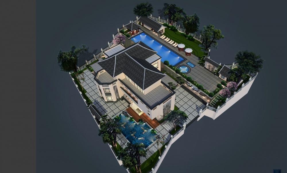 
深思设计 肇庆凤凰台壹号别墅 -0